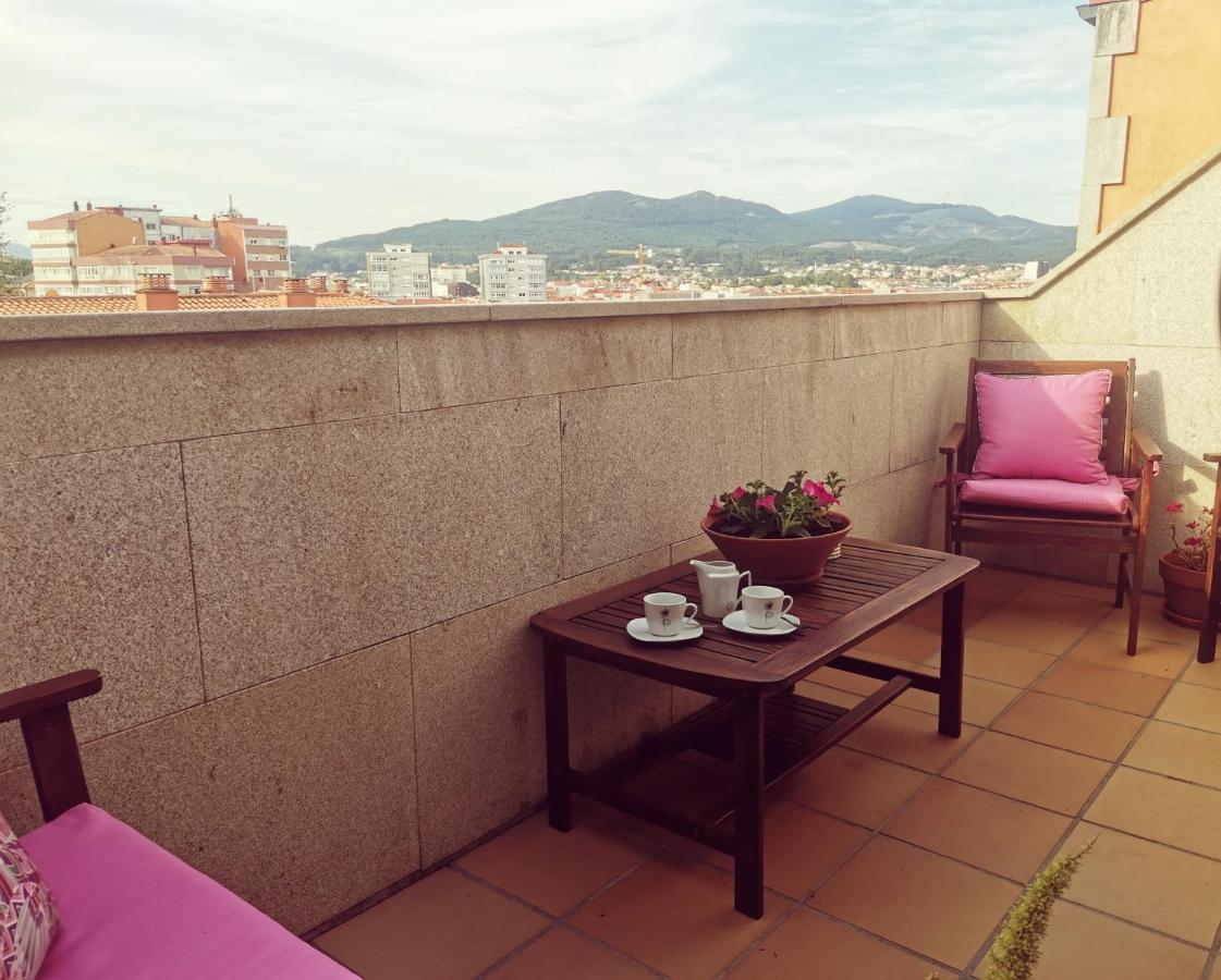 Ferienwohnung Atico Rias Baixas Vilagarcia de Arousa Exterior foto